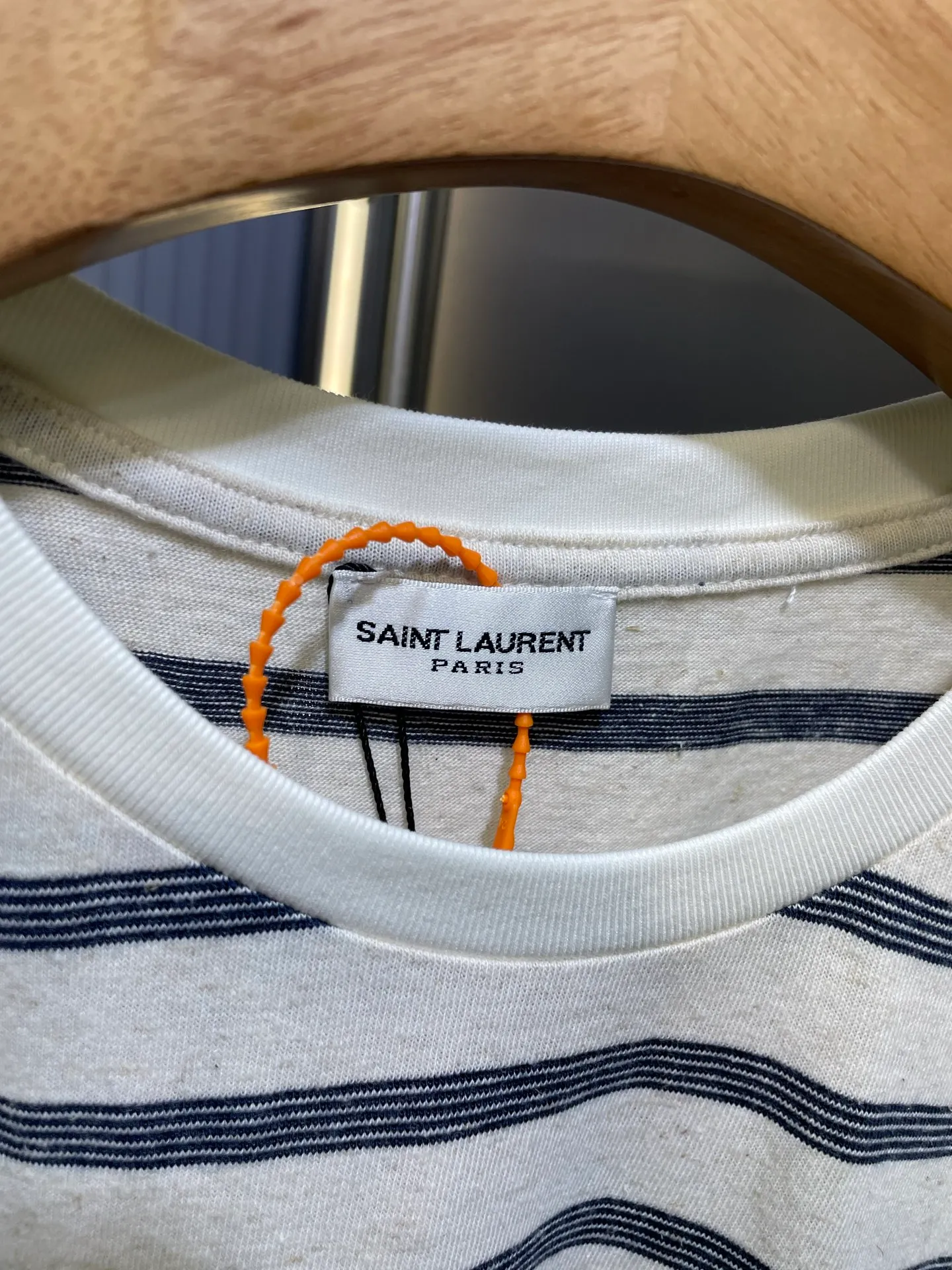 🌟Saint Laurent Cream White YSL 1: YSL 2: ： 1:1 YSL ： Size： S M L XL ： 25215-A 15